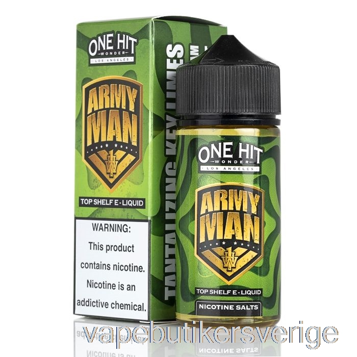 Vape Sverige Army Man - One Hit Wonder - 100ml 0mg